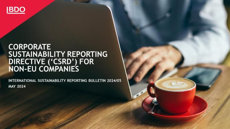 ISRB 2024/05 Corporate Sustainability Reporting Directive ('CSRD') For ...